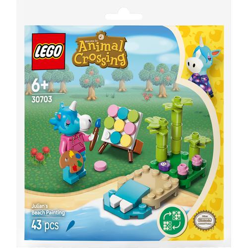 Polybag Animal Crossing - La peinture de plage de Jimmy - Lego 