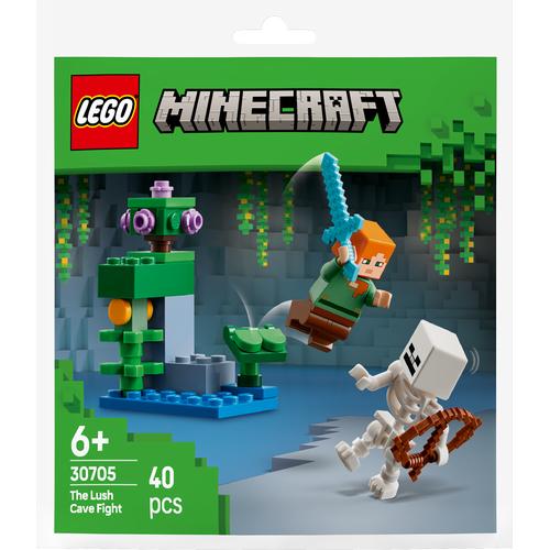 Polybag Minecraft - Combat dans la caverne luxuriante - Lego 