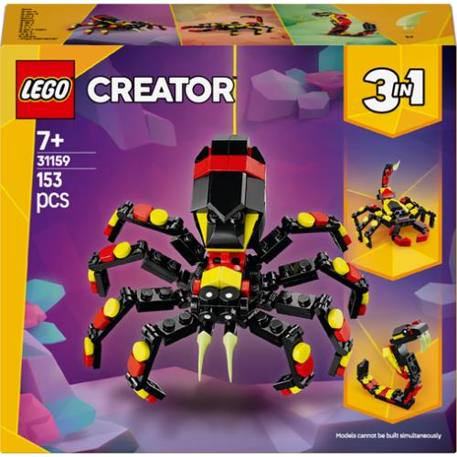 Animaux sauvages : l’araignée surprenante - Lego LEGO Creator 3-en-1