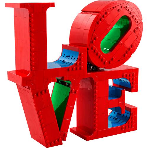 LOVE - LEGO Art