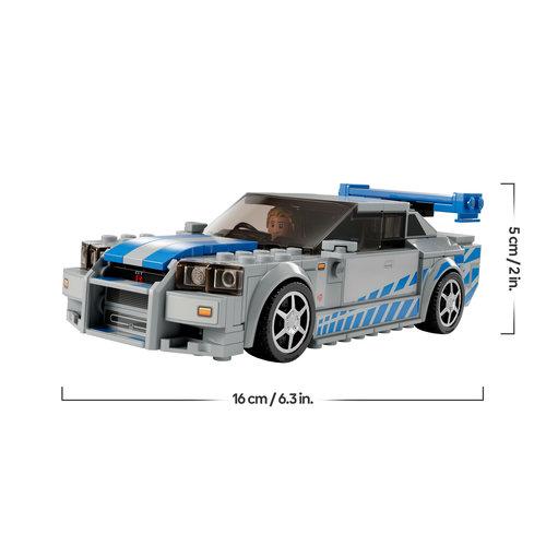 Nissan Skyline GT-R (R34) 2 Fast 2 Furious - LEGO Speed Champions