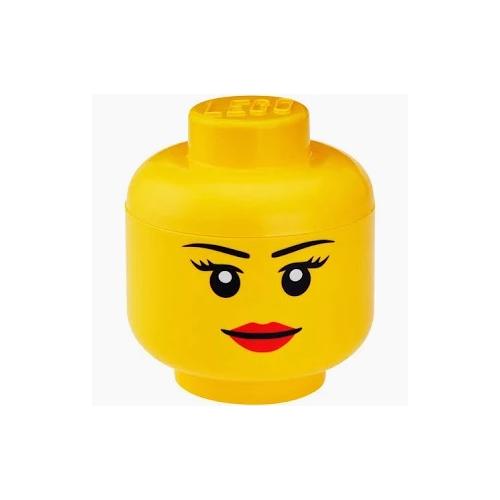 Mini boîte de rangement - Tête de fille - 