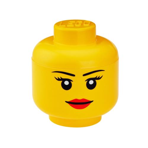 Grande boîte de rangement – Tête de fille - 