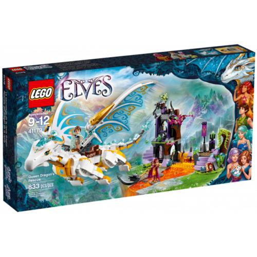 Le sauvetage de la Reine Dragon - Lego LEGO Elves