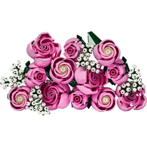 Bouquet de roses roses - LEGO Botanical