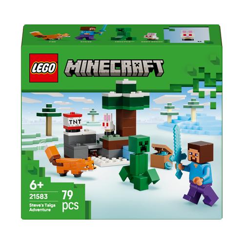 Les aventures de Steve dans la taïga - LEGO Minecraft