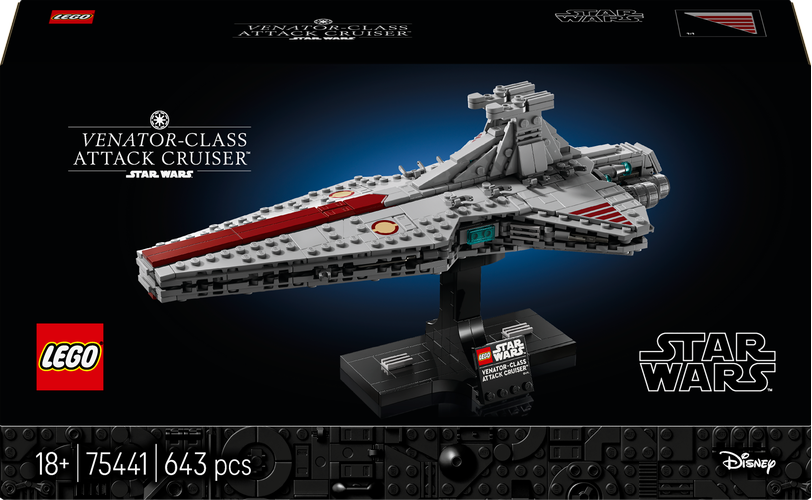 LEGO Star Wars 75367 pas cher, Le croiseur d’assaut de classe Venator