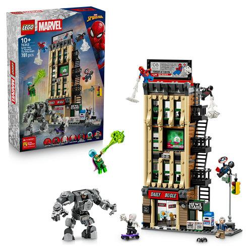 Spider-Man contre Mystério : le Daily Bugle - LEGO Marvel