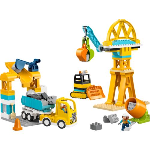 Le chantier et les véhicules de construction 3-en-1 - LEGO Duplo