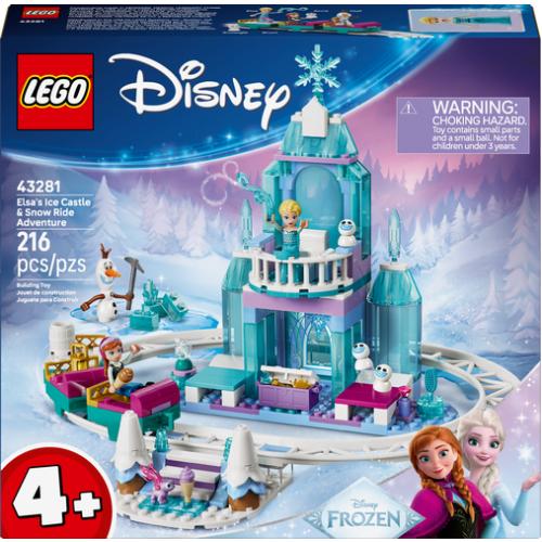 Le château de glace et la piste enneigée d’Elsa - LEGO Disney