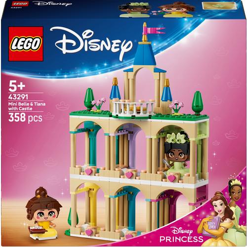 Belle et Tiana miniatures avec un château - LEGO Disney