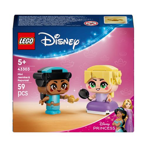 Jasmine et Raiponce miniatures - LEGO Disney