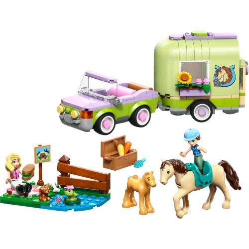 La remorque du cheval et du poulain - LEGO Friends