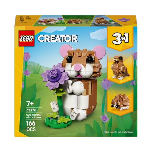 L’adorable hamster et la fleur - LEGO Creator 3-en-1