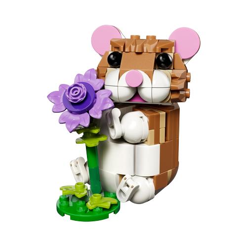 L’adorable hamster et la fleur - LEGO Creator 3-en-1