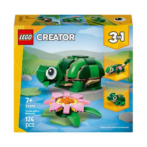 La tortue et la fleur de nénuphar - LEGO Creator 3-en-1