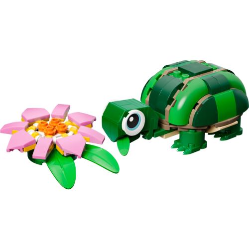 La tortue et la fleur de nénuphar - LEGO Creator 3-en-1
