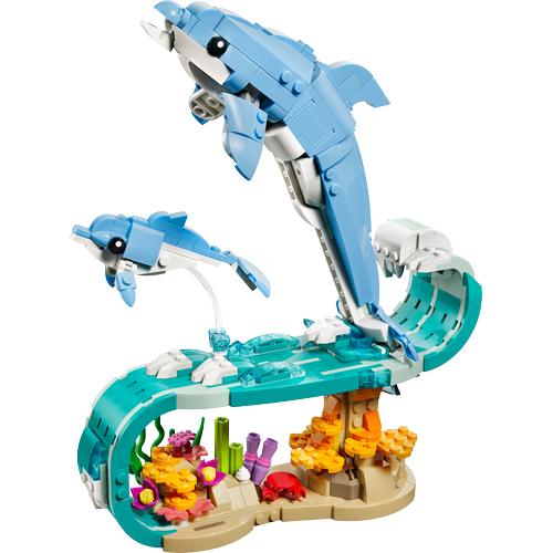 Animaux marins : les beaux dauphins - LEGO Creator 3-en-1